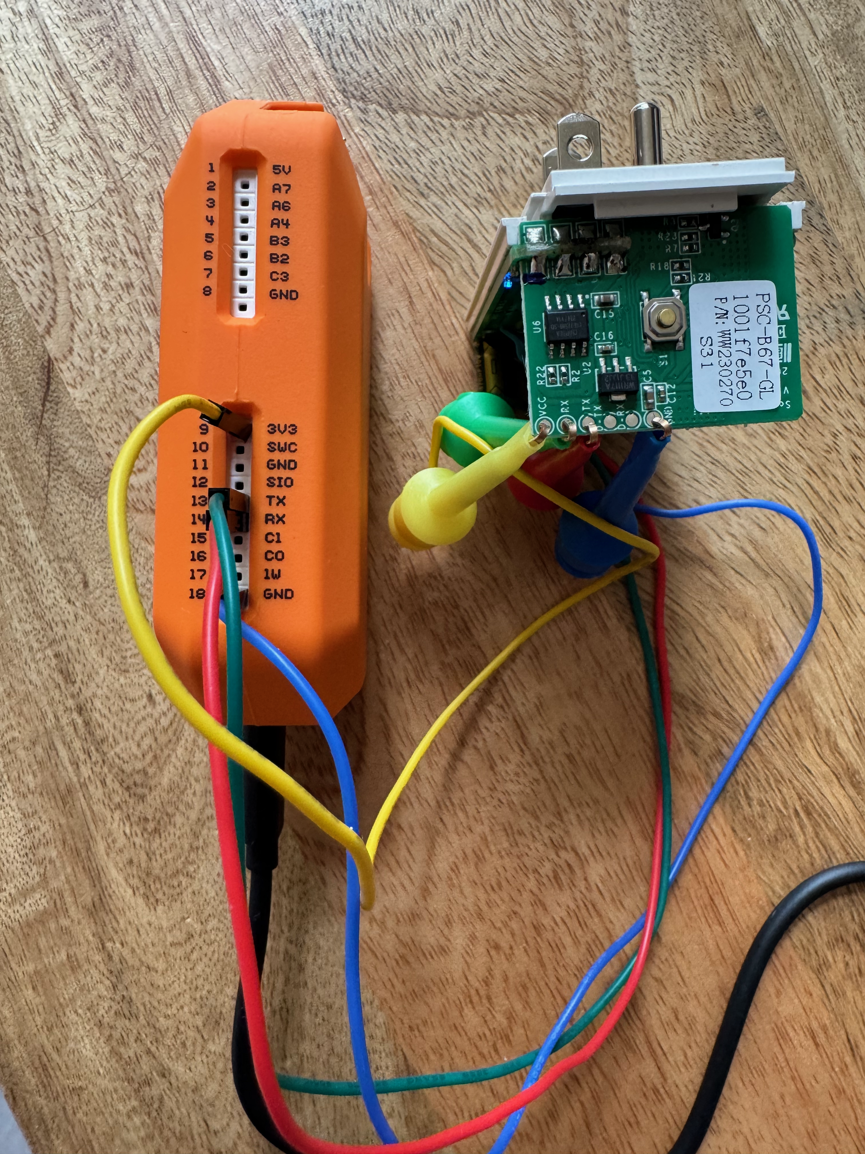 Flipper wiring